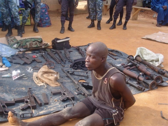 Sécurité - Un arsenal de guerre découvert par la gendarmerie nationale dans la commune d`Anyama